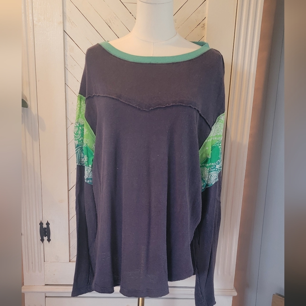 FREE PEOPLE BANDANA TEE